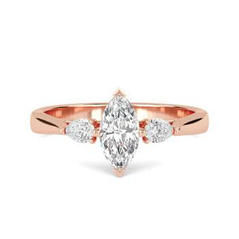 Marquise Engagement Rings | Diamond Heaven