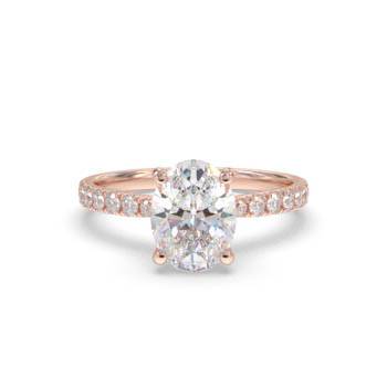 Shoulder Set Engagement Rings | Diamond Heaven