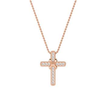 Diamond Cross Pendants