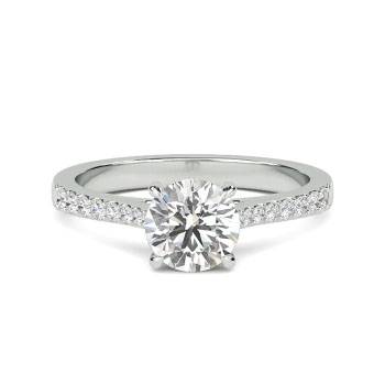 Shoulder Set Engagement Rings 