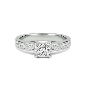 Diamond promise rings hot sale for her