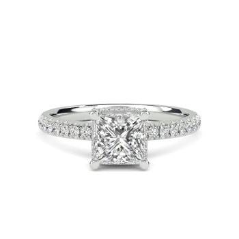 Shoulder Set Engagement Rings | Diamond Heaven