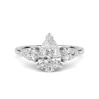 Trilogy Engagement Rings | Diamond Heaven