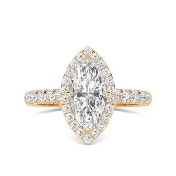 Marquise Engagement Rings | Diamond Heaven