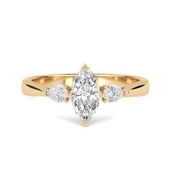 Marquise Engagement Rings | Diamond Heaven