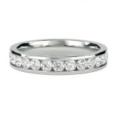 Channel Set Eternity Rings